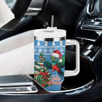 Guatemala Christmas Tumbler With Handle Quetzal Feliz Navidad - Wonder Print Shop