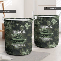 761st Tank Battalion Black Panthers Laundry Basket WWII Military Camouflage - Wonder Print Shop