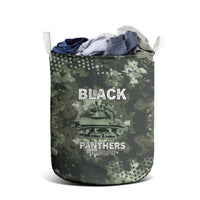 761st Tank Battalion Black Panthers Laundry Basket WWII Military Camouflage - Wonder Print Shop