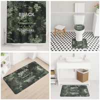 761st Tank Battalion Black Panthers Bathroom Set WWII Military Camouflage - Wonder Print Shop