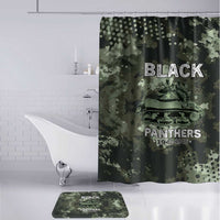 761st Tank Battalion Black Panthers Bathroom Set WWII Military Camouflage - Wonder Print Shop