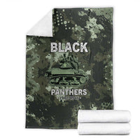 761st Tank Battalion Black Panthers Blanket WWII Military Camouflage - Wonder Print Shop