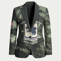 761st Tank Battalion Black Panthers Blazer WWII Military Camouflage - Wonder Print Shop
