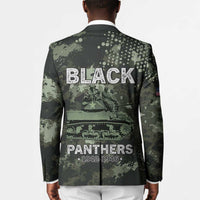 761st Tank Battalion Black Panthers Blazer WWII Military Camouflage - Wonder Print Shop