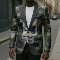 761st Tank Battalion Black Panthers Blazer WWII Military Camouflage - Wonder Print Shop