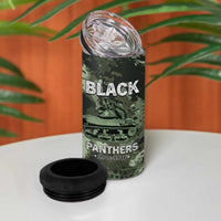 761st Tank Battalion Black Panthers 4 in 1 Can Cooler Tumbler WWII Military Camouflage - Wonder Print Shop