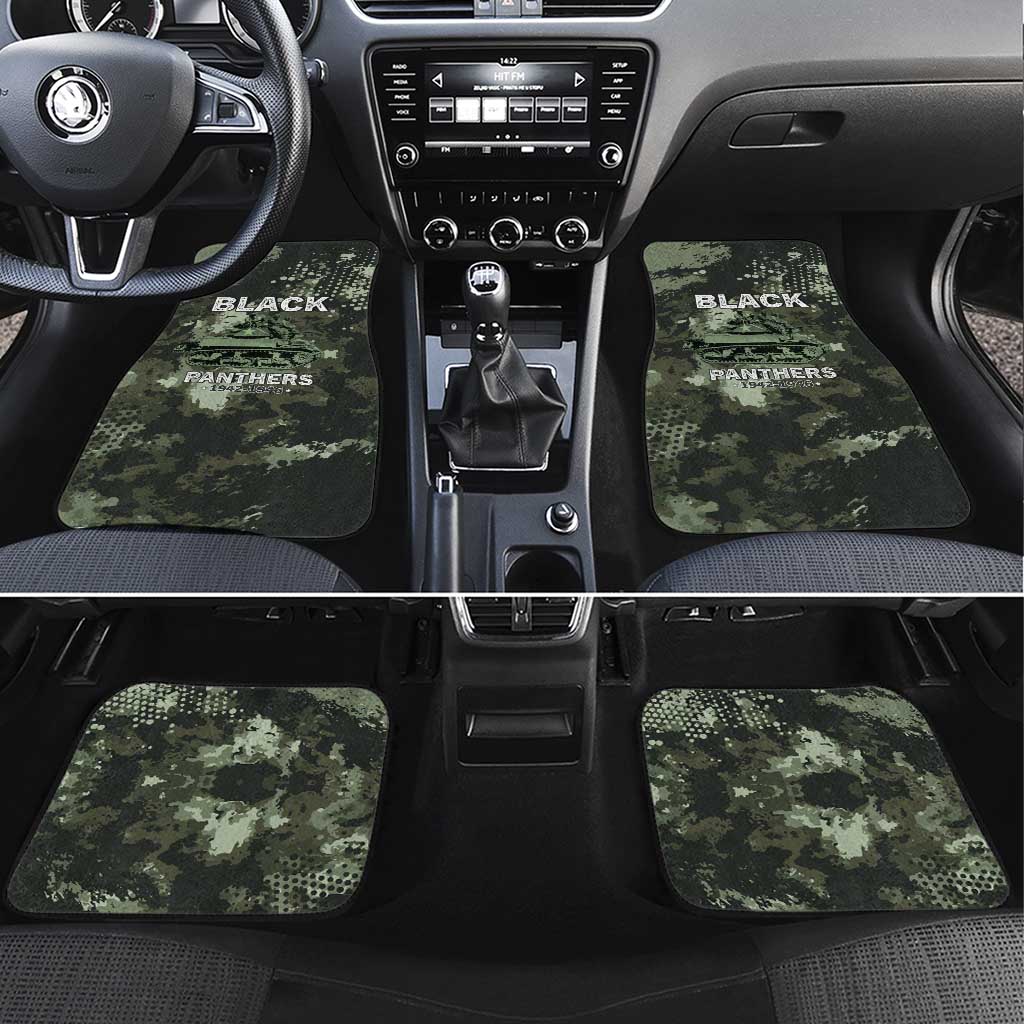 761st Tank Battalion Black Panthers Car Mats WWII Military Camouflage - Wonder Print Shop