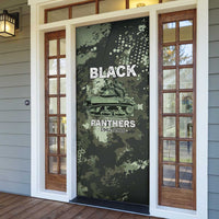 761st Tank Battalion Black Panthers Door Cover WWII Military Camouflage - Wonder Print Shop