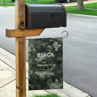 761st Tank Battalion Black Panthers Garden Flag WWII Military Camouflage - Wonder Print Shop