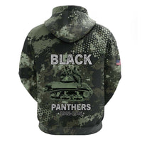 761st Tank Battalion Black Panthers Hoodie WWII Military Camouflage - Wonder Print Shop