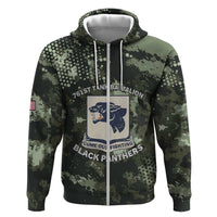 761st Tank Battalion Black Panthers Hoodie WWII Military Camouflage - Wonder Print Shop