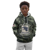 761st Tank Battalion Black Panthers Kid Hoodie WWII Military Camouflage - Wonder Print Shop