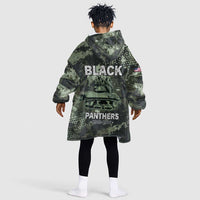 761st Tank Battalion Black Panthers Kid Wearable Blanket Hoodie WWII Military Camouflage - Wonder Print Shop