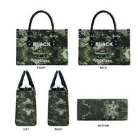 761st Tank Battalion Black Panthers Leather Bag WWII Military Camouflage - Wonder Print Shop