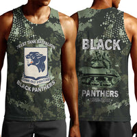 761st Tank Battalion Black Panthers Men Tank Top WWII Military Camouflage - Wonder Print Shop