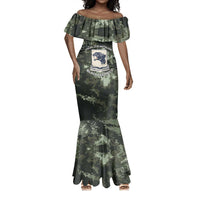 761st Tank Battalion Black Panthers Mermaid Dress WWII Military Camouflage - Wonder Print Shop