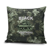 761st Tank Battalion Black Panthers Pillow Cover WWII Military Camouflage - Wonder Print Shop