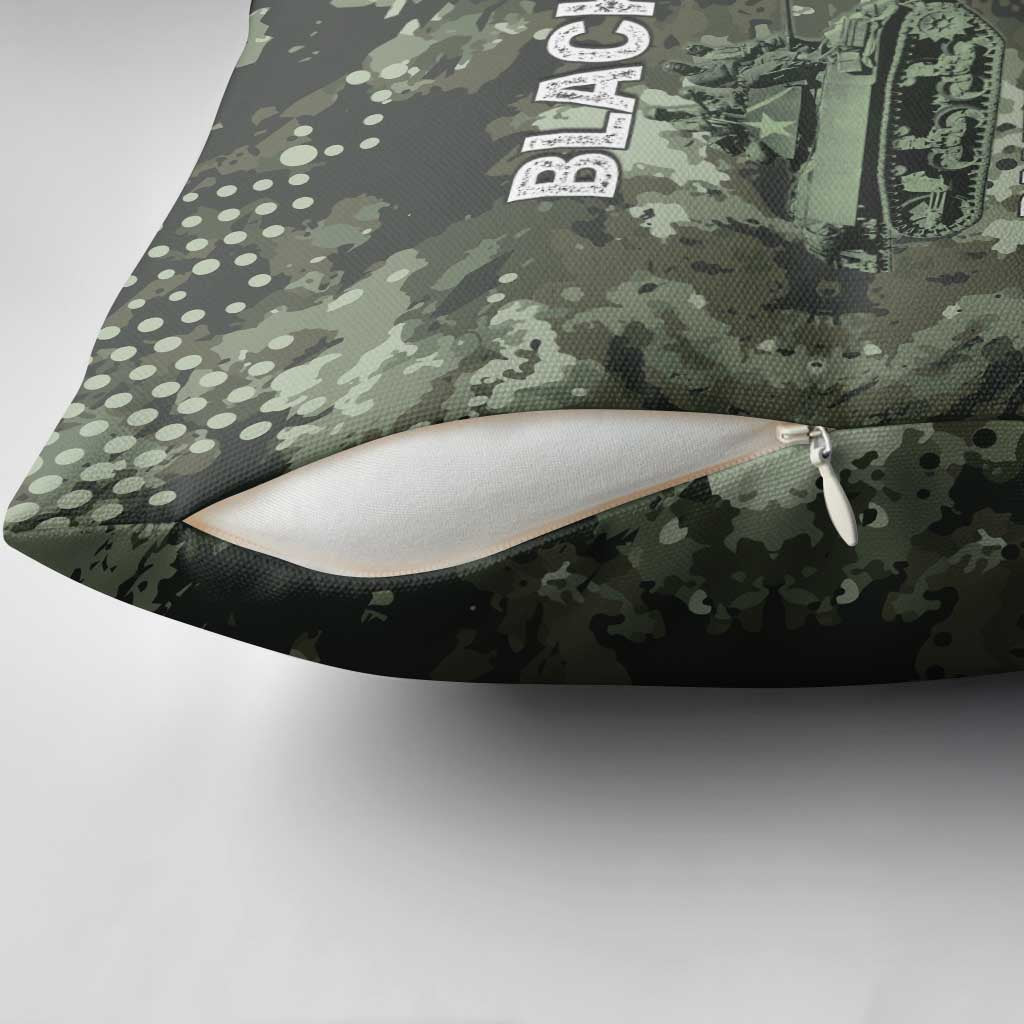 761st Tank Battalion Black Panthers Pillow Cover WWII Military Camouflage - Wonder Print Shop