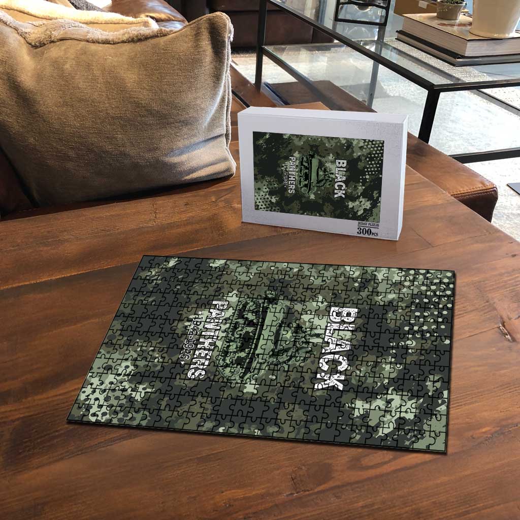 761st Tank Battalion Black Panthers Puzzle WWII Military Camouflage - Wonder Print Shop