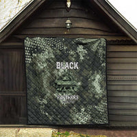 761st Tank Battalion Black Panthers Quilt WWII Military Camouflage - Wonder Print Shop