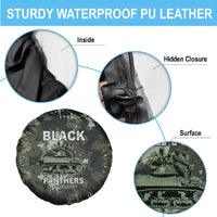 761st Tank Battalion Black Panthers Spare Tire Cover WWII Military Camouflage - Wonder Print Shop