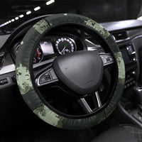 761st Tank Battalion Black Panthers Steering Wheel Cover WWII Military Camouflage - Wonder Print Shop