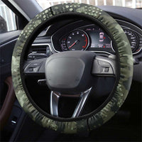 761st Tank Battalion Black Panthers Steering Wheel Cover WWII Military Camouflage - Wonder Print Shop
