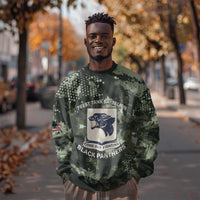 761st Tank Battalion Black Panthers Sweatshirt WWII Military Camouflage - Wonder Print Shop