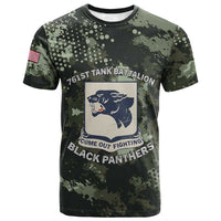 761st Tank Battalion Black Panthers T shirt WWII Military Camouflage - Wonder Print Shop