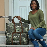 761st Tank Battalion Black Panthers Travel Bag WWII Military Camouflage - Wonder Print Shop