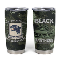 761st Tank Battalion Black Panthers Tumbler Cup WWII Military Camouflage - Wonder Print Shop