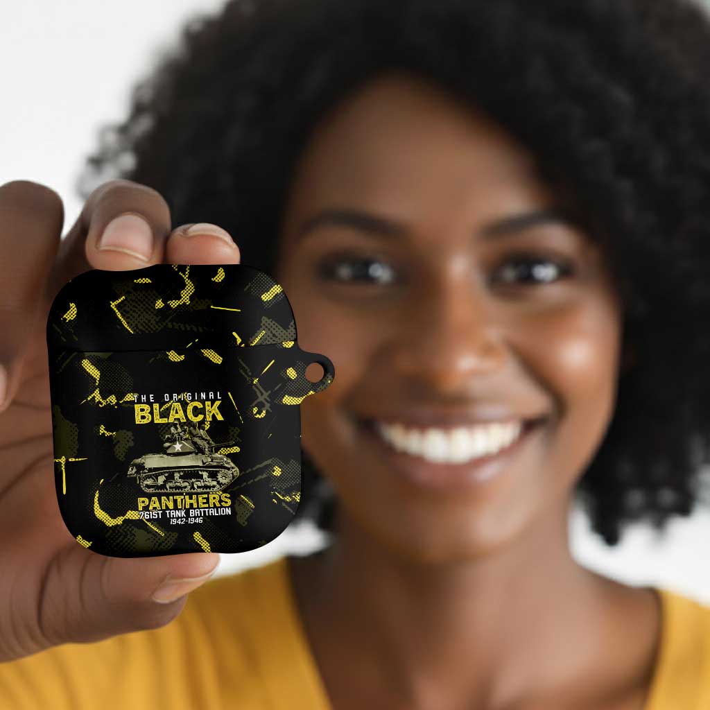 The Original Black Panthers 761st Tank Battalion AirPods Case African American Heroes - Wonder Print Shop