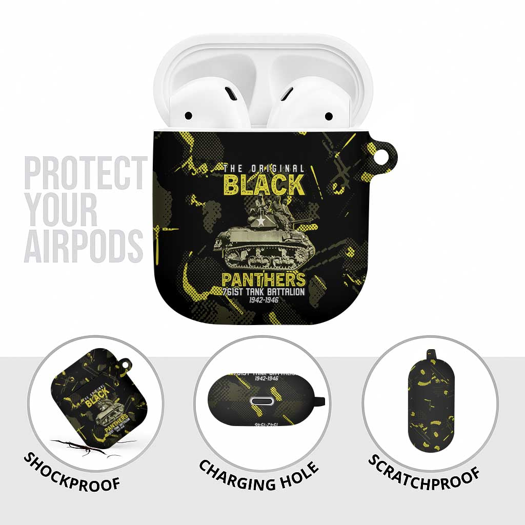 The Original Black Panthers 761st Tank Battalion AirPods Case African American Heroes - Wonder Print Shop