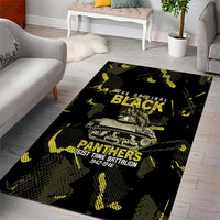 The Original Black Panthers 761st Tank Battalion Area Rug African American Heroes - Wonder Print Shop