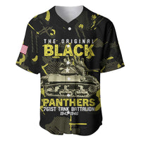 The Original Black Panthers 761st Tank Battalion Baseball Jersey African American Heroes - Wonder Print Shop
