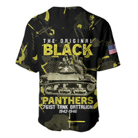 The Original Black Panthers 761st Tank Battalion Baseball Jersey African American Heroes - Wonder Print Shop