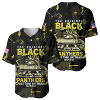 The Original Black Panthers 761st Tank Battalion Baseball Jersey African American Heroes - Wonder Print Shop