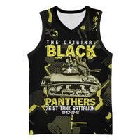The Original Black Panthers 761st Tank Battalion Basketball Jersey African American Heroes - Wonder Print Shop
