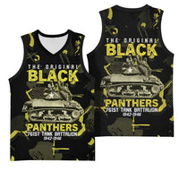 The Original Black Panthers 761st Tank Battalion Basketball Jersey African American Heroes - Wonder Print Shop