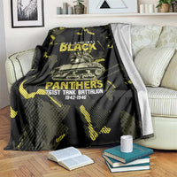 The Original Black Panthers 761st Tank Battalion Blanket African American Heroes - Wonder Print Shop