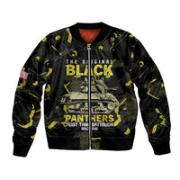 The Original Black Panthers 761st Tank Battalion Bomber Jacket African American Heroes - Wonder Print Shop