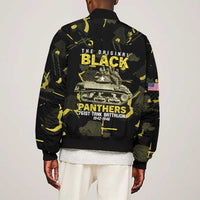 The Original Black Panthers 761st Tank Battalion Bomber Jacket African American Heroes - Wonder Print Shop
