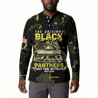 The Original Black Panthers 761st Tank Battalion Button Sweatshirt African American Heroes