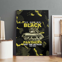 The Original Black Panthers 761st Tank Battalion Canvas Wall Art African American Heroes - Wonder Print Shop