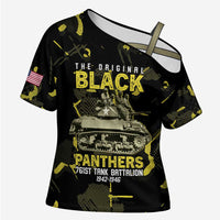The Original Black Panthers 761st Tank Battalion Cross Shoulder Shirt African American Heroes - Wonder Print Shop