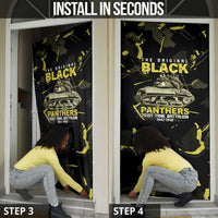 The Original Black Panthers 761st Tank Battalion Door Cover African American Heroes - Wonder Print Shop