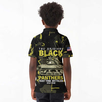 The Original Black Panthers 761st Tank Battalion Kid Polo Shirt African American Heroes - Wonder Print Shop