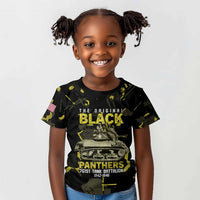 The Original Black Panthers 761st Tank Battalion Kid T shirt African American Heroes - Wonder Print Shop