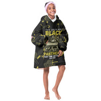 The Original Black Panthers 761st Tank Battalion Kid Wearable Blanket Hoodie African American Heroes - Wonder Print Shop