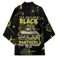 The Original Black Panthers 761st Tank Battalion Kimono African American Heroes - Wonder Print Shop